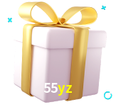 Receba seus bônus de boas-vindas no 55yz